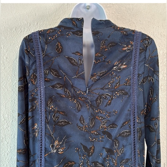 Paper Crane  Leaf & Floral Bohemian Tunic Dress - Picture 10 of 16